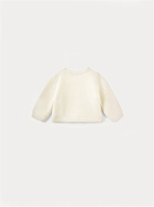 Cardigan Baby in Cashmere bianco latte BONPOINT | PEBDA2734CA002