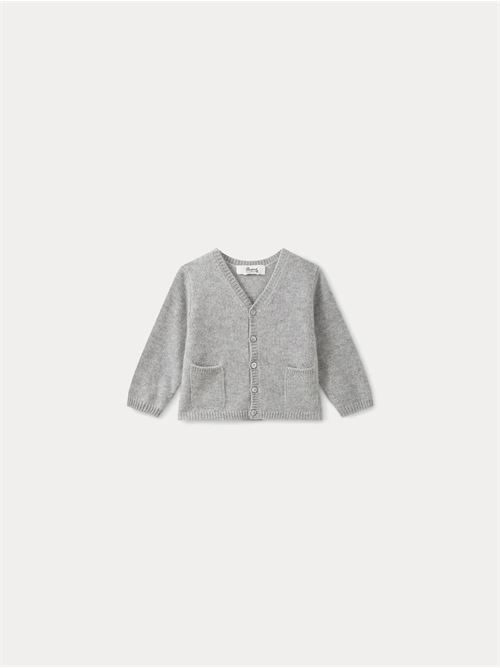 Cardigan neonato Grigio screziato