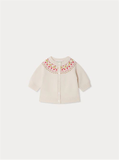 Cardigan Tatiana in lana bianca BONPOINT | W04XCAK00003903