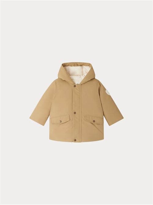 Parka beige con cappuccio Galaxy BONPOINT | W04YOUW00008061