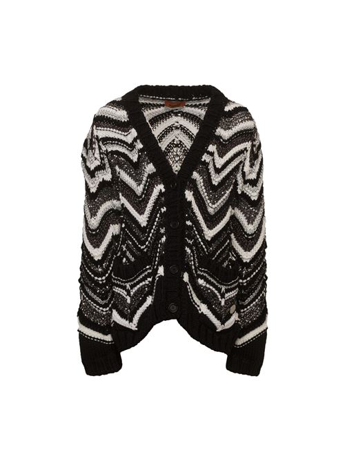 Cardigan multicolor black&white MISSONI | MV9A00-W0183930BC