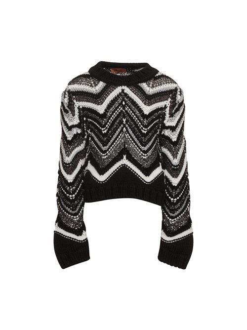 Maglione con motivo zig zag MISSONI | MV9A10-W0183930BC