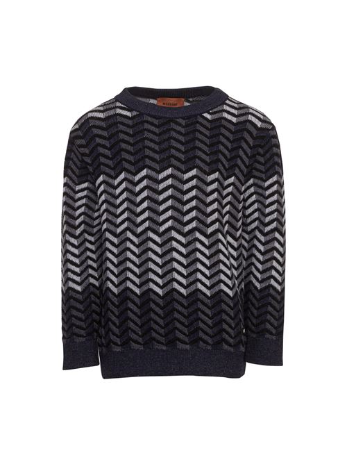 Maglione con motivo chevron MISSONI | MV9P10-W0087930BC