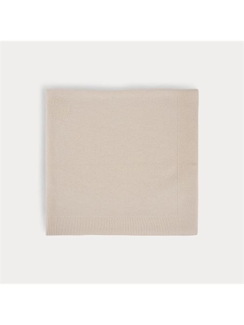 Coperta in cashmere per neonati bianco latteQuesta copertina per neonati in tinta unita è uno dei pezzi iconici del marchio. Realizzata in cashmere, mantiene i più piccoli al caldo.Realizzato in 100% cashmereFormato quadratoBordi e dettagli a maglia legaccio90 x 90 CMComposizione: 100% Cashmere BONPOINT | PEBDA2360CO002