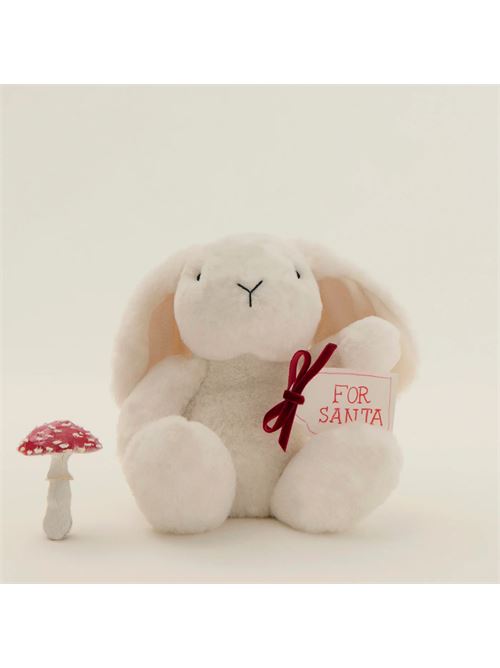 Coniglio Signature bianco latte 30 cmQuesto coniglietto Signature è irresistibile per i bambini, grazie alle sue orecchie grandi, morbide e flessibili, facili da afferrare. Questo peluche è rifinito con il logo Bonpoint ricamato all'interno dell'orecchio.Corpo flessibileAltezza: 30 cmTinta unita BONPOINT | PERZTOW00005002