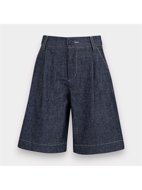 Bermuda in Lino e Cotone Stretch FAY | 6Q59-I0275621